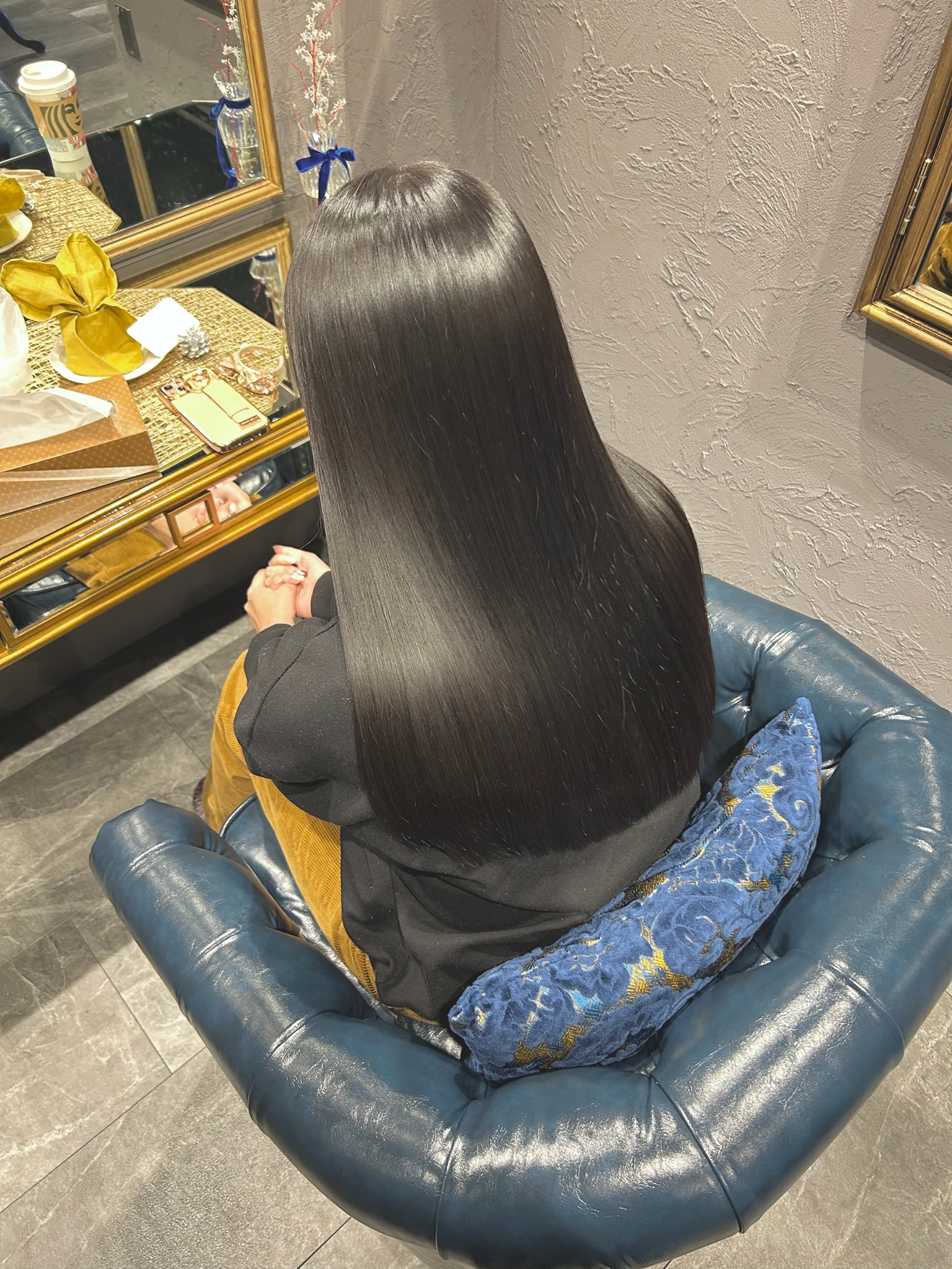 ツヤ髪の仕上がり